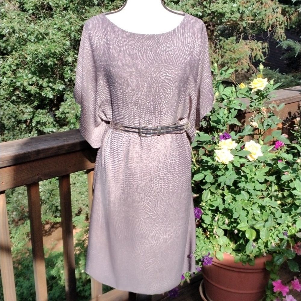 Halston Heritage Caftan Shape Dress